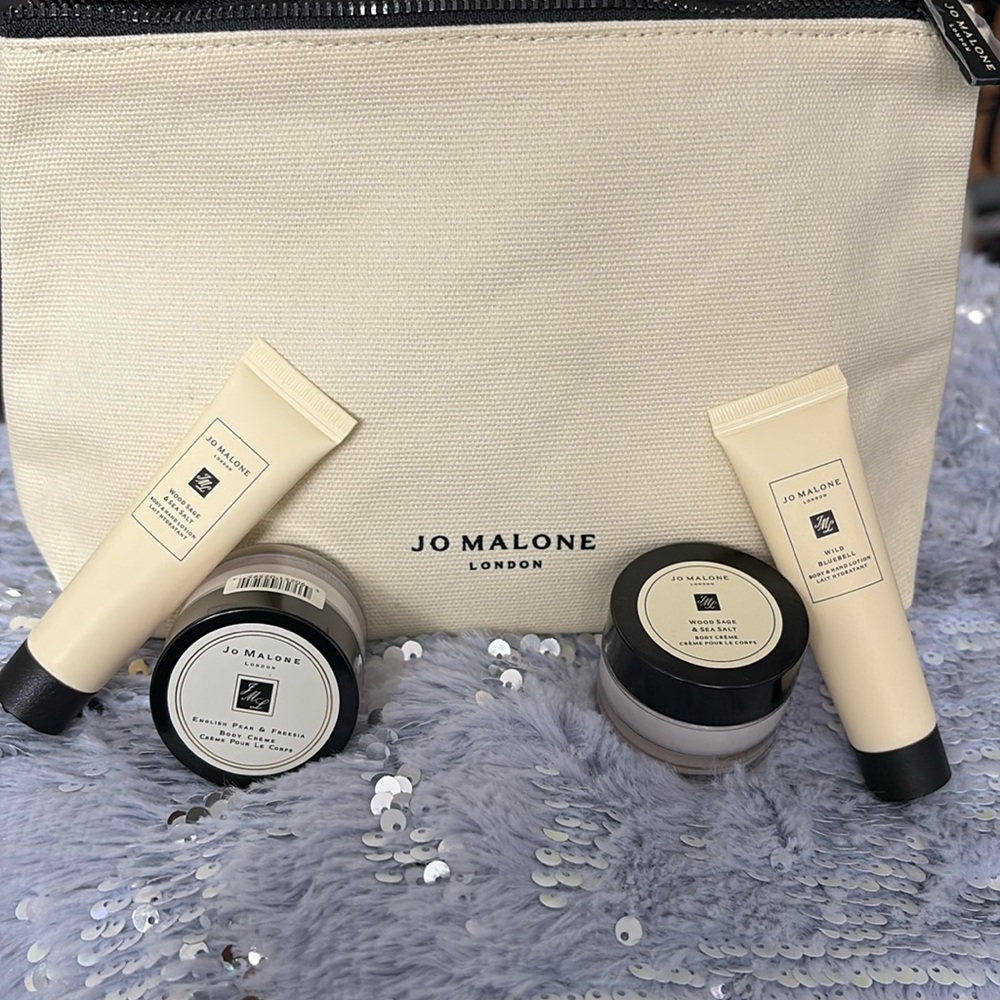 New pouch and set Jo Malone Cream cream and & Body lotion set
